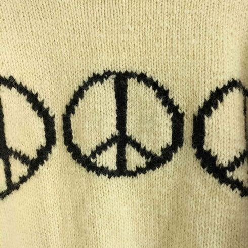 ニッチ niche. macmahon knitting mills LINE PEACE CREW NECK KNIT メンズ